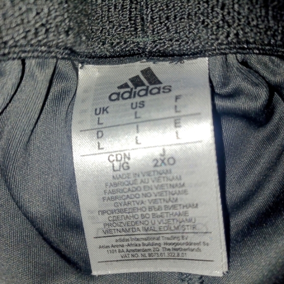 Adidas Grey Men's Basketball Pregame Shorts - Picture 6 of 6